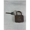 Image 3 : Two Old Padlocks with Keys
