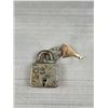 Image 3 : Lot of 2 Old Padlocks with Keys