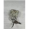 Image 4 : Lot of 2 Old Padlocks with Keys