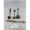 Image 4 : Nice Lot of Collector Spoons and Knives