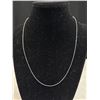 Image 2 : Vintage Sign 18k G.A. White gold Necklace