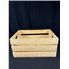 Image 2 : wooden cutlery crate with cutlery