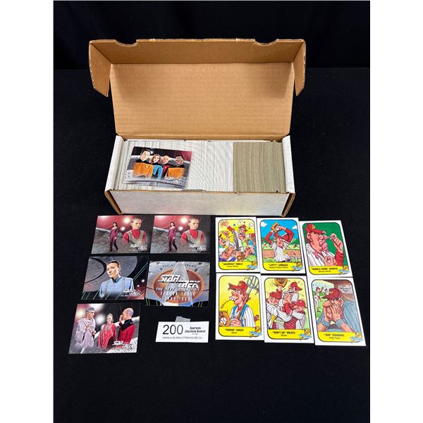 Collector Box of Startrek Trading Cards