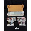 Image 1 : Long Box of Collectible Trading Cards Star Trek