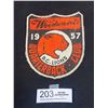 Image 2 : Hard to find 1957 BC Lions Woodwards Quaterback Club Patch