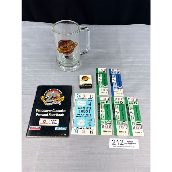 Collectable Vancouver Canucks Hockey Lot