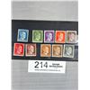 Image 1 : WW2 WWII German Nazi Adolf Hitler Stamp Lot