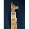 Image 2 : 30" Tall West Coast Native Carving Signed and Dated 1988