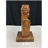 Image 2 : 14" Tall West Coast Native Carved Eagle Signed on Back