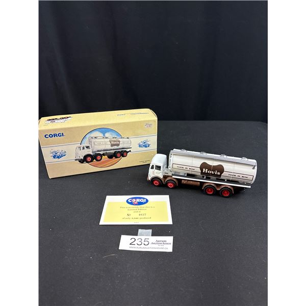 Limited Edition Corgi Tanker Truck Hovis