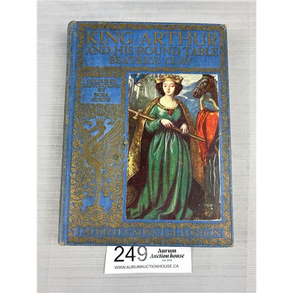 Vintage Book "Stories From King Arthur + His Round Table"