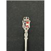 Image 2 : Nice .800 Silver + Enamel "Salzburg" Spoon