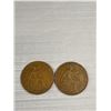 Image 4 : 4 Antique British (Large) Copper Pennies