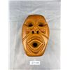 Image 1 : Hand Carved Kwakiutl Indian Mask Signed E.G. Barton Victoria BC