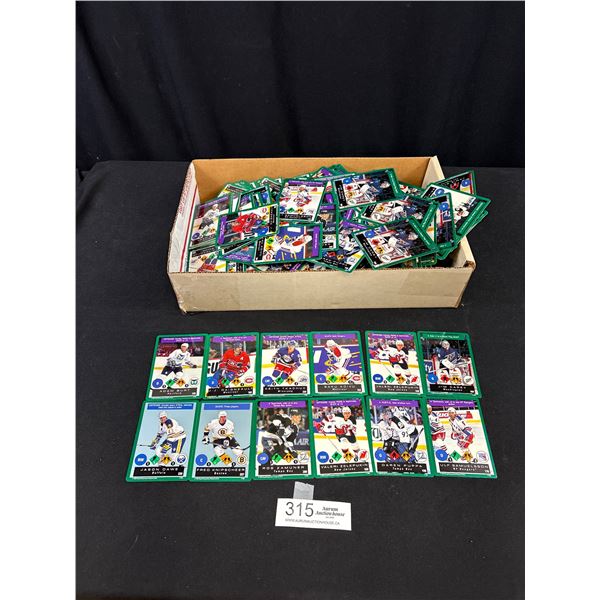 Large Lot of NHL Trading Cards Collector Card Game, Hockey 1 On 1
