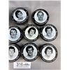 Image 2 : Lot of 11 Team of the Century Hockey Pucks w/ Player Photos on Top 1972 Team Canada