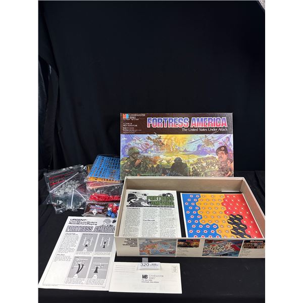 MB Game Master Series Fortress America Game w/ Original Box