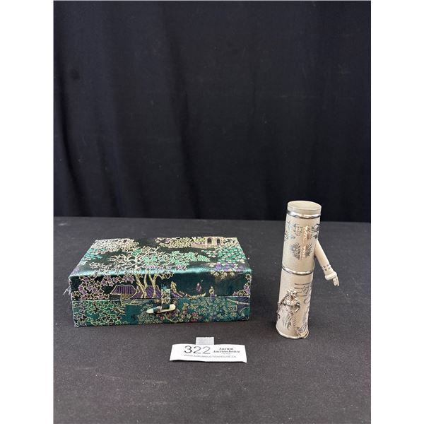 Vintage New Opium Water Pipe in Fitted Case