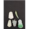 Image 2 : Lot of Jade Pendants - Horn, Buddhas