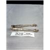Image 1 : Antique Sterling Silver Sugar Tongs - 16.37g