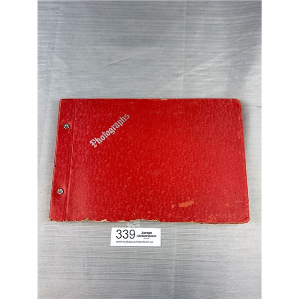 Old Photo Album w/Scouting Pictures