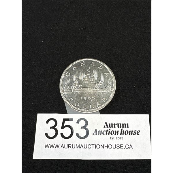1965 Canadian Silver Dollar