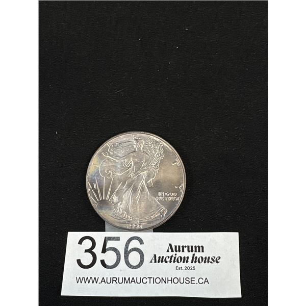 1oz Silver 1990 Walking Liberty Coin