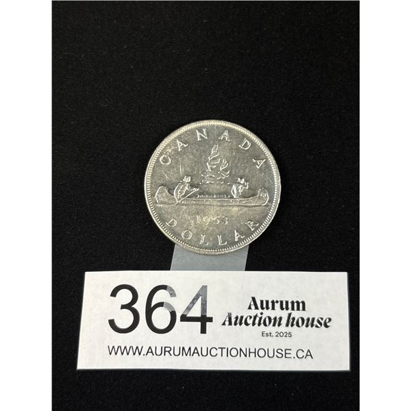 1953 Canadian Silver Dollar