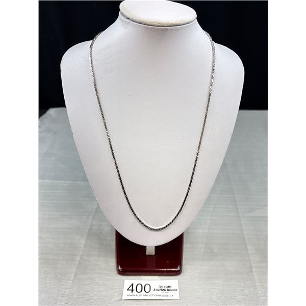 Vintage Designer Signed D'Orlan Silver Necklace Quality