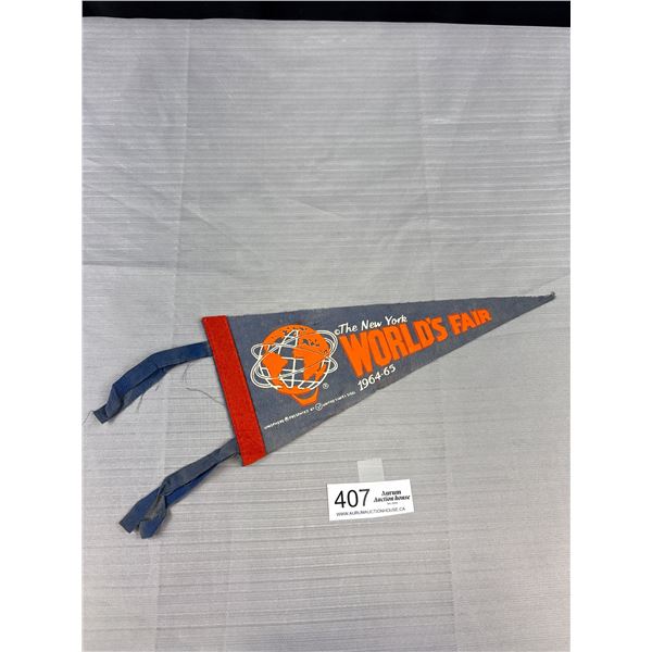 1964/65 New York Worlds Fair Felt Pendant