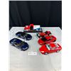 Image 1 : Lot of 6 1/24th Scale Diecast Cars