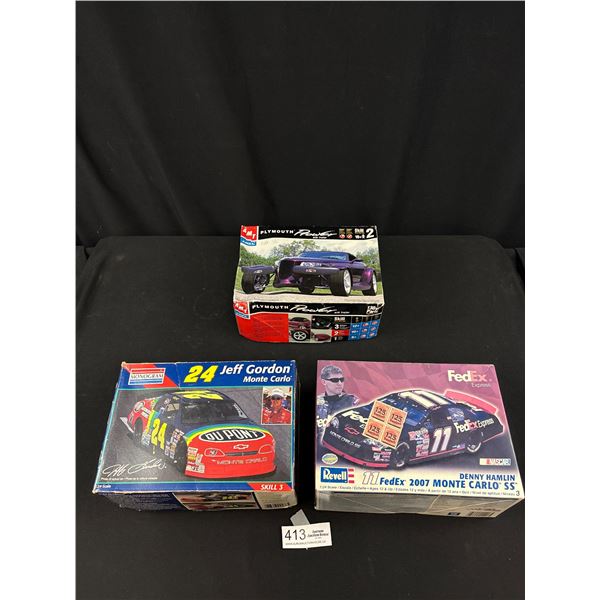Lot of 3 Models Open but Complete