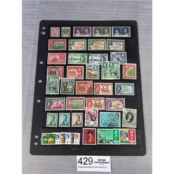 Stamps - Figi (British Colony) - Mint and Used