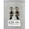 Image 1 : Pair of Vintage Rhinestones Earrings