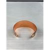 Image 5 : 2 Copper Open Cuff Bangle + Hinged One