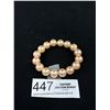 Image 1 : Large Pearls Stretch Bracelet
