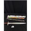 Image 3 : Lord of The Rings Signed Replica Sword + Large Lot of Unopened Posters, He Man, God Father, Etc