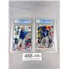 Image 1 : Graded 2019 Boman - Vladmir Gurrero Jr and Bo Bichette Blue Jays Rookie Cards