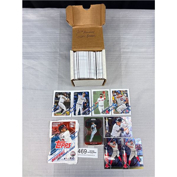 70th Anniversary Topps Baseball Trading Cards in Box
