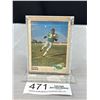 Image 1 : Vintage Saskatchewan Rough Riders George Reed Trading Card in Museum Case