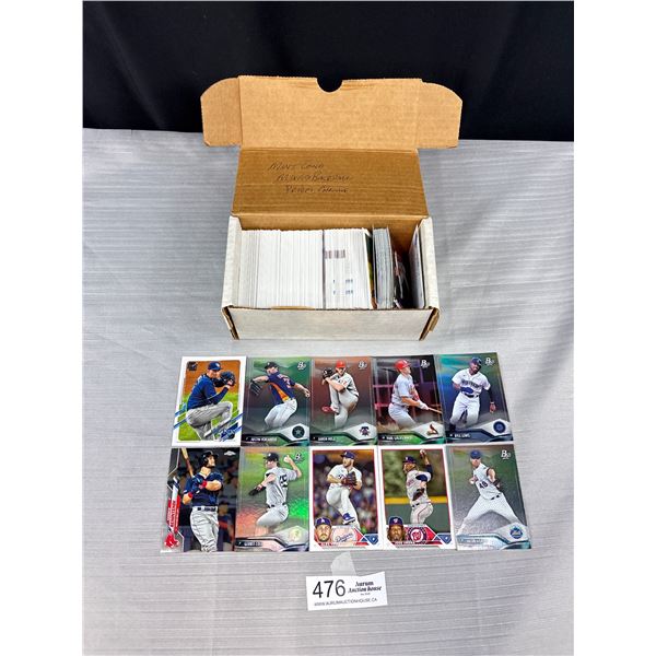 Mint Condition Mixed Baseball Trading Cards Prism, Chrome