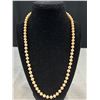 Image 2 : C.1960s Hand Knotted Pearl Necklace , Good Color! Quality Coco Chanel Must Have!