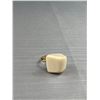 Image 2 : Vintage Genuine Ivory Chunky Ring