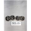 Image 1 : Pair of Vintage Rhinestones Shoe Clips