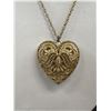 Image 2 : Vintage Filigree Silver Pendant w/ Chain Necklace