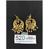 Image 1 : High Carat Gold Plated Pair of Earrings