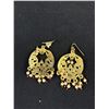 Image 2 : High Carat Gold Plated Pair of Earrings