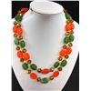 Image 2 : Eye Catching! Signed West Germany Lucite Bead Necklace