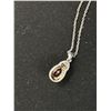 Image 3 : Truly Beautiful Old Sterling Silver .925 Genuine Garnet Necklace
