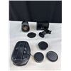 Image 3 : Collectable Camera Lot of Lenses, Flashes, Instruction Books, etc